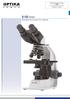 OPTIKA. B-150 Series Biological microscopes for students