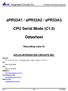 apr33a1 / apr33a2 / apr33a3 CPU Serial Mode (C1.0) Datasheet
