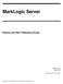 MarkLogic Server. XQuery and XSLT Reference Guide. MarkLogic 9 May, Copyright 2017 MarkLogic Corporation. All rights reserved.