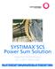 SYSTIMAX SCS Power Sum Solution