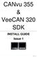 CANvu 355 & VeeCAN 320 SDK
