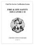 FIRE & LIFE SAFETY EDUCATOR I / II