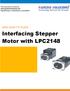 ARM HOW-TO GUIDE Interfacing Stepper Motor with LPC2148