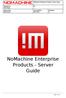 NoMachine Enterprise Products - Server Guide