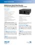 DX8100 Series Hybrid Video Recorder 8 TO 32 ANALOG/IP CAMERA INPUTS, UP TO 8 TB INTERNAL STORAGE