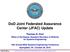 DoD Joint Federated Assurance Center (JFAC) Update