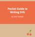 Pocket Guide to Writing SVG. by Joni Trythall