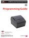 Programming Guide. A799II Two-Color Thermal Receipt Printer. Includes LogoEZ colorization utility and Receiptware marketing software information.