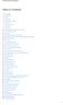Table of Contents. ActiveMQ Artemis Documentation