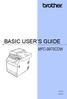 BASIC USER S GUIDE MFC-9970CDW. Version B USA/CAN
