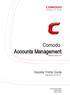 Comodo Accounts Management Software Version 15.0