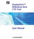DP RefSink CTS Tool User Manual