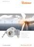 WIND ENERGY 2014 / Solutions for Wind Turbines Absolute Encoders Incremental Encoders Functional Safety Transmission Technology