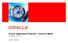 Oracle Application Express How It s Made November 15, 2011