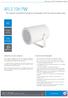 AFLS 10H PW The network compatible IP projector loudspeaker with the special added value