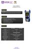 ACCU-OPM101H. Handheld power meter. Description. Key Features. Specifications. 24/7 S