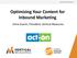 Optimizing Your Content for Inbound Marketing