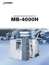 High-Speed Horizontal Machining Center MB-4000H