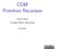 CDM Primitive Recursion