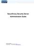 SecurEnvoy Security Server Administration Guide