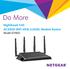 Do More. Nighthawk X4S AC2600 WiFi VDSL2/ADSL Modem Router. Model D7800