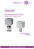 VACOM ATMION. Active Wide Range Vacuum Gauge Standard and Compact Version. Instruction Manual 09/2004.
