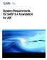 System Requirements for SAS 9.4 Foundation for AIX