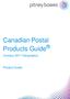Canadian Postal Products Guide