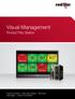 Visual Management. ProducTVity Station. Protocol conversion Multi-vendor support Web server Data logging Crimson 3.0 Software