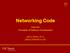 Networking Code CSCI 201 Principles of Software Development