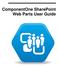 ComponentOne SharePoint Web Parts User Guide