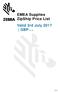 EMEA Supplies ZipShip Price List Valid 3rd July 2017 GBP (v1.0)