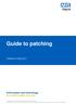 Guide to patching. Published 14 May 2017