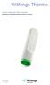Withings Thermo. Smart Temporal Thermometer. Installation and Operating Instructions (ios users) Withings Thermo