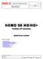 PROTOCOL COMMUNICATION pag. 1/22 NEMO 96 HD/HD+ Profibus DP Interface. Application manual