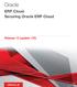 Oracle. ERP Cloud Securing Oracle ERP Cloud. Release 13 (update 17D)