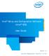 Intel Setup and Configuration Software (Intel SCS) User Guide. Version 11.2