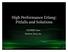 High Performance Erlang: Pitfalls and Solutions. MZSPEED Team Machine Zone, Inc