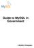 Guide to MySQL in Government