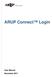 ARUP Connect Login User Manual November 2017