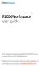 F1000Workspace user guide