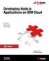 Developing Node.js Applications on IBM Cloud