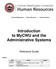 Introduction to MyCWU and the Administrative Systems