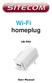 Wi-Fi homeplug LN-554. User Manual