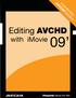 Understanding. Editing AVCHD with imovie