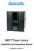 Q80 Tape Library. Installation and Operations Manual. Document No Rev. 01