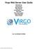 Virgo Web Server User Guide