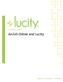 TRAINING GUIDE. ArcGIS Online and Lucity