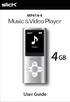 MP Music & Video Player VOL. User Guide