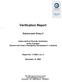 Verification Report. Esivere and Virtsu II
